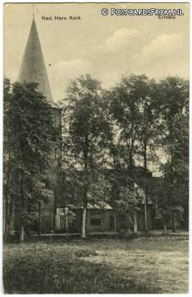 ansichtkaart: Ermelo, Ned. Herv. Kerk