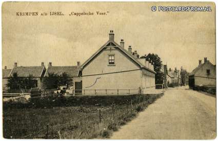 ansichtkaart: Krimpen ad IJssel, Cappelsche Veer