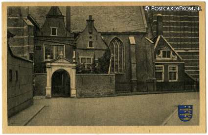 Enkhuizen, Noorderingang St. Pancras ansichtkaart: Enkhuizen, Noorderingang St. Pancras