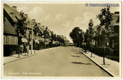 ansichtkaart: Overschie, Prof. Bolkstraat