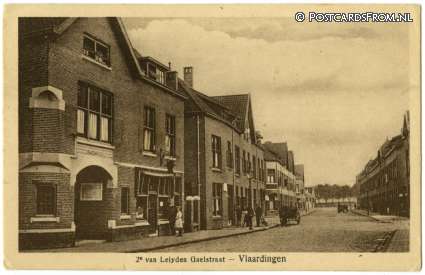 Vlaardingen, 2e van Leiyden Gaelstraat. Badhuis ansichtkaart: Vlaardingen, 2e van Leiyden Gaelstraat. Badhuis