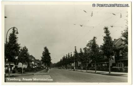 ansichtkaart: Voorburg, Prinses Mariannelaan