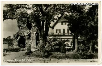 Arcen, Ruine Schanstoren ansichtkaart: Arcen, Ruine Schanstoren