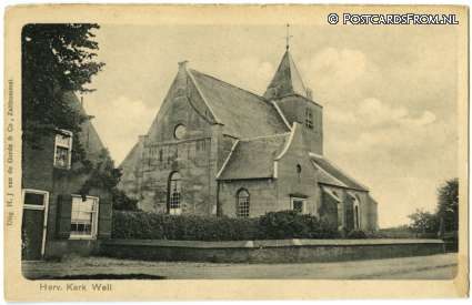ansichtkaart: Well GL, Herv. Kerk
