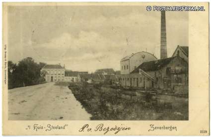 ansichtkaart: Zevenbergen, 't Huis-Steeland