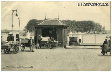 ansichtkaart: Dordrecht, Veer Dordrecht-Papendrecht