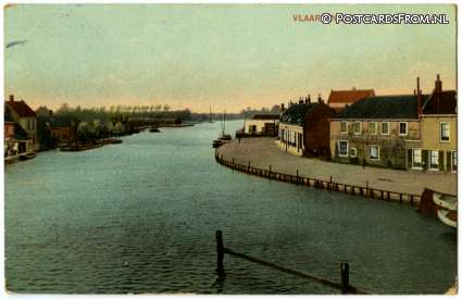 ansichtkaart: Vlaardingen, Delftsche Vaart