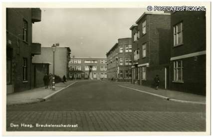 ansichtkaart: 's-Gravenhage, Breukelenschestraat