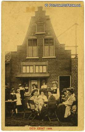 ansichtkaart: Zeist, Oud Zeist 1909