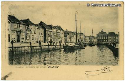ansichtkaart: Bergen op Zoom, Haven
