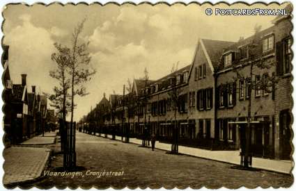 ansichtkaart: Vlaardingen, Cronjestraat