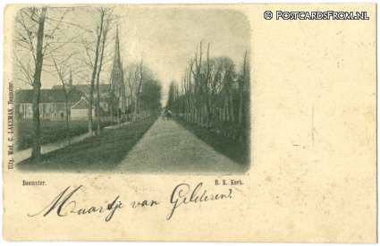 Middenbeemster, Beemster. R.K. Kerk ansichtkaart: Middenbeemster, Beemster. R.K. Kerk