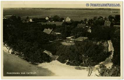 ansichtkaart: Catrijp, Panorama