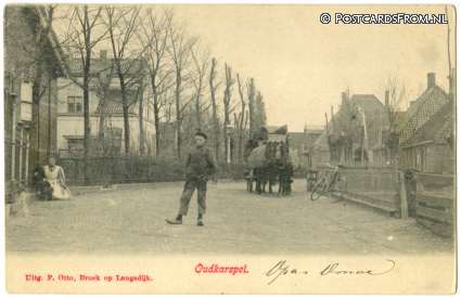 Oudkarspel, -- ansichtkaart: Oudkarspel, --