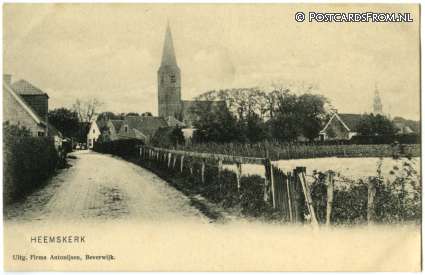 Heemskerk, -- ansichtkaart: Heemskerk, --