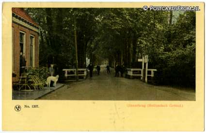Glane, Glanerbrug. Hollandsch Gebied ansichtkaart: Glane, Glanerbrug. Hollandsch Gebied