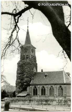 ansichtkaart: Heesselt, N.H. Kerk