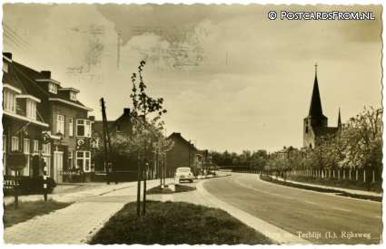 ansichtkaart: Berg en Terblijt, Rijksweg