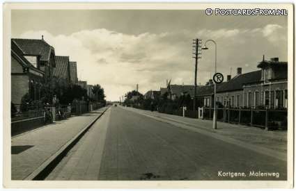 Kortgene, Molenweg ansichtkaart: Kortgene, Molenweg