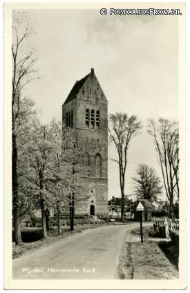 Wijckel, Hervormde Kerk ansichtkaart: Wijckel, Hervormde Kerk