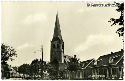 ansichtkaart: Oosterbierum, N.H. Kerk