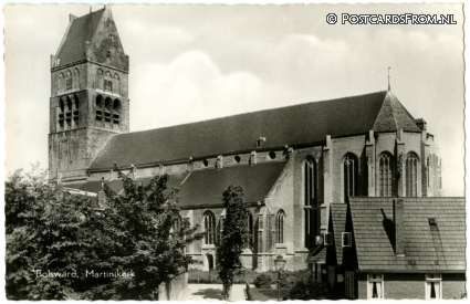 ansichtkaart: Bolsward, Martinikerk