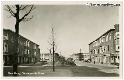 ansichtkaart: 's-Gravenhage, Wapenveldestraat