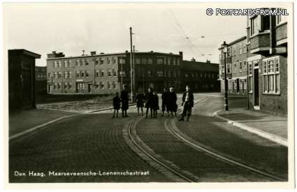 ansichtkaart: 's-Gravenhage, Maarseveensche-Loenenschestraat