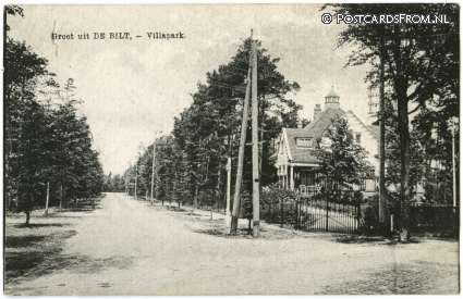 De Bilt, Groet uit - Villapark ansichtkaart: De Bilt, Groet uit - Villapark