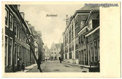 ansichtkaart: Hoorn NH, Muntstraat