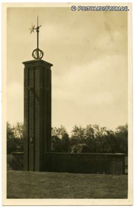 ansichtkaart: Den Burg, Esperanto Monument