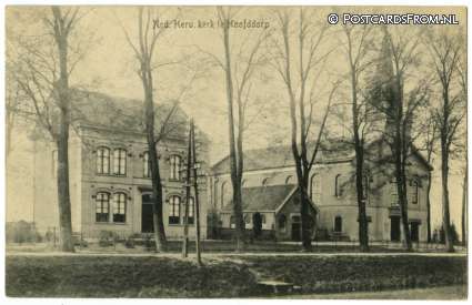 Hoofddorp, Ned. Herv. Kerk ansichtkaart: Hoofddorp, Ned. Herv. Kerk
