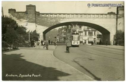 Arnhem, Zypsche Poort ansichtkaart: Arnhem, Zypsche Poort