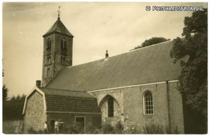 ansichtkaart: Velsen-Zuid, Kerk