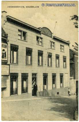 Maassluis, Zeemanshuis ansichtkaart: Maassluis, Zeemanshuis