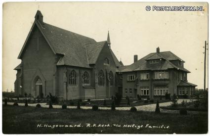 Heerhugowaard, R.K. Kerk v.d. Heilige Familie ansichtkaart: Heerhugowaard, R.K. Kerk v.d. Heilige Familie