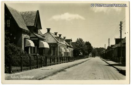 Kollum, Zuidersingel ansichtkaart: Kollum, Zuidersingel