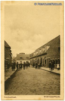 Winterswijk, Lindenstraat ansichtkaart: Winterswijk, Lindenstraat