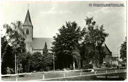 Winterswijk Meddo, Dorpskerk ansichtkaart: Winterswijk Meddo, Dorpskerk