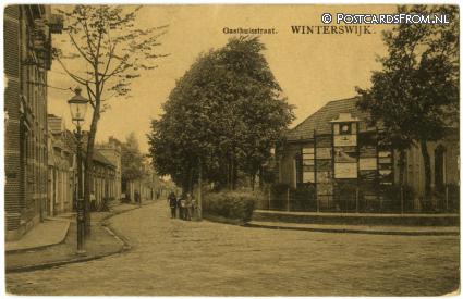 Winterswijk, Gasthuisstraat ansichtkaart: Winterswijk, Gasthuisstraat
