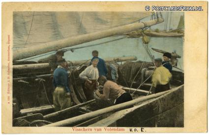 Volendam, Visschers van Volendam ansichtkaart: Volendam, Visschers van Volendam