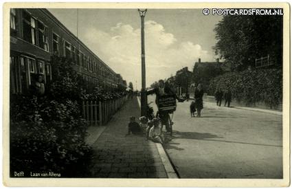 ansichtkaart: Delft, Laan van Altena