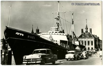 ansichtkaart: Maassluis, Loodsboot Rigel