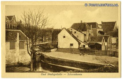 Schoonhoven, Oud Stadsgedeelte ansichtkaart: Schoonhoven, Oud Stadsgedeelte