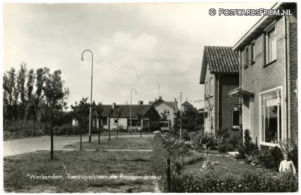 Werkendam, Tienhoven van de Boogaardstraat ansichtkaart: Werkendam, Tienhoven van de Boogaardstraat
