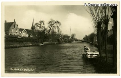ansichtkaart: Bleskensgraaf, --