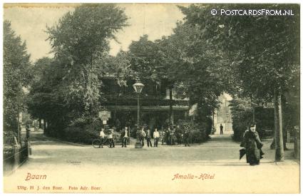 Baarn, Amalia-Hotel ansichtkaart: Baarn, Amalia-Hotel