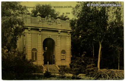 Middelburg, Koepoort ansichtkaart: Middelburg, Koepoort