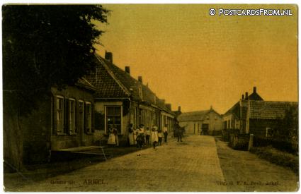 Arkel, Groete uit ansichtkaart: Arkel, Groete uit