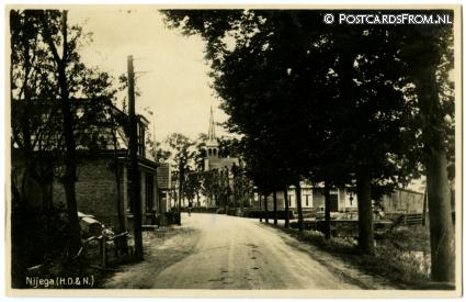 Nijega, H.O. en N. ansichtkaart: Nijega, H.O. en N.